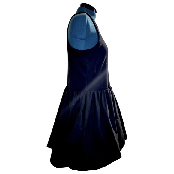 GAP Black Bubble Mixed Media Girlie Day Dress SZ XXL Trending Tik Tok Favorite - Picture 5 of 7